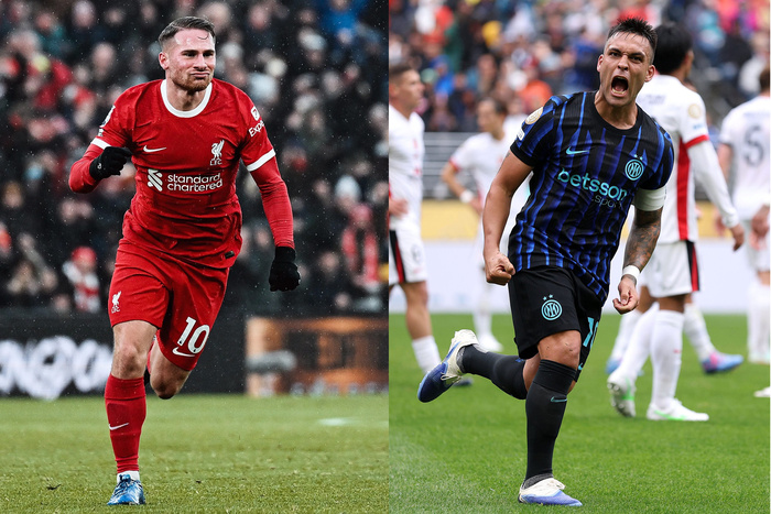   Alexis Mac Allister y Lautaro Martínez, los argentinos candidatos al Balón de Oro