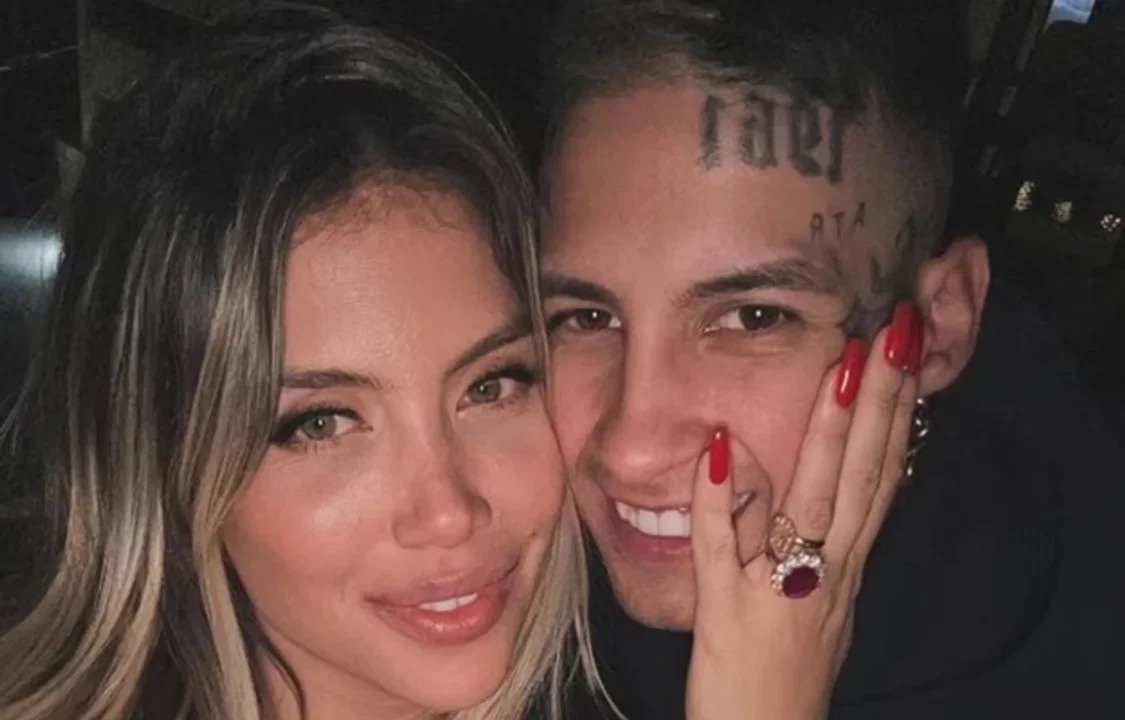 Wanda Nara y L-Gante compartieron una salida familiar en Villa Crespo 