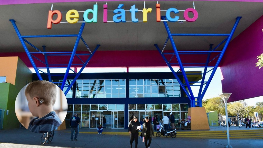Chaco hace historia en implantes cocleares infantiles