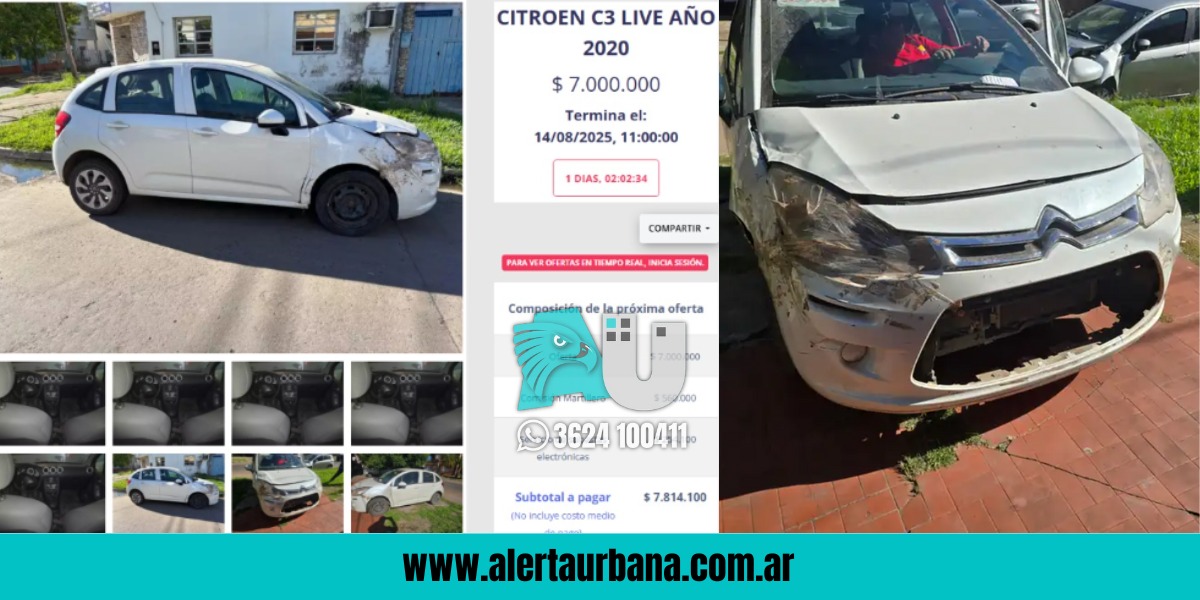 ¿Te animás a ofertar?: El Poder Judicial está subastando dos autos 