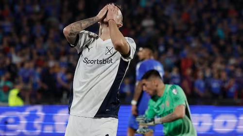 Sudamericana: Independiente cayó 1-0 ante Universidad de Chile y deberá remontar en la vuelta 
