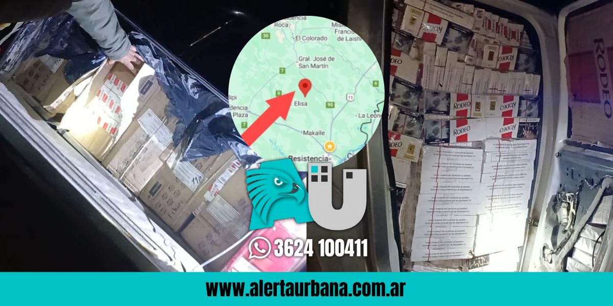 Intensa persecución en Selvas del Río de Oro termina con camioneta y cigarrillos abandonados en camino rural