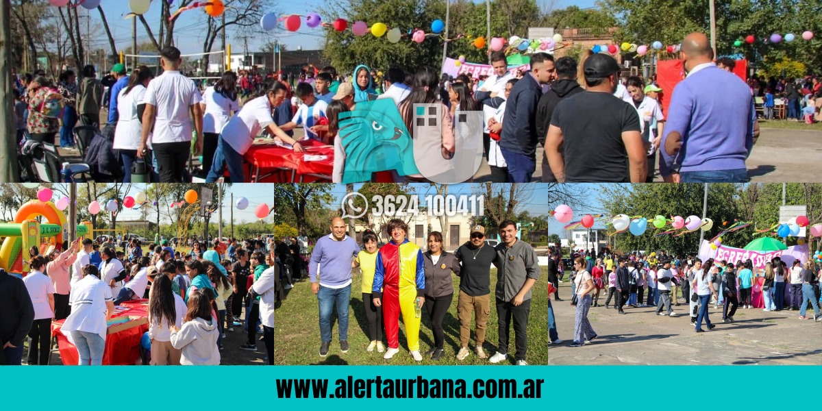 El municipio de Makallé acompañó el festejo por el Día del Niño en la EES 81