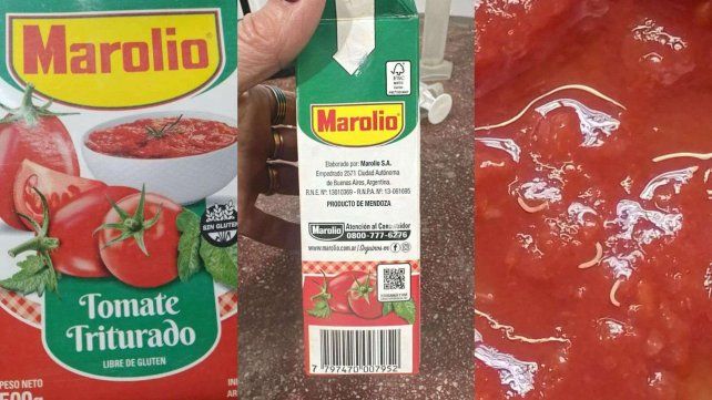 “Contaminados con gusanos”: Ordenan retirar envases de tomate triturado de una reconocida marca