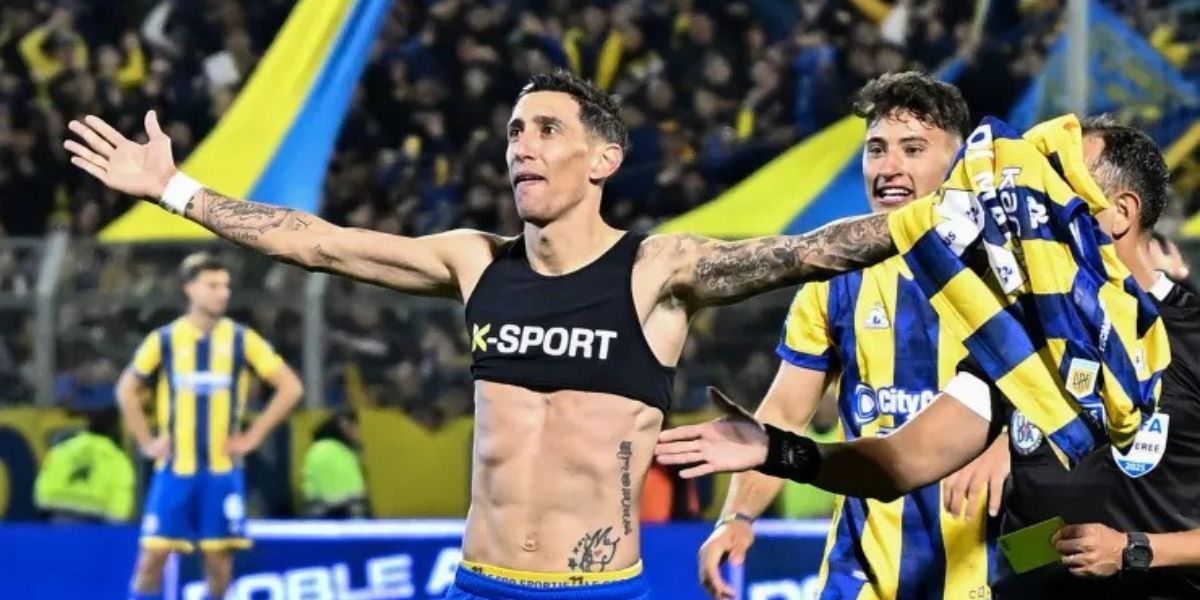 Así fue el gol de Di María que sentenció a Newell's en el clásico con Rosario Central