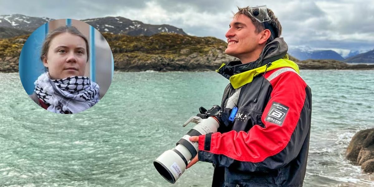 ¿Quién es el fotógrafo argentino que irá con Greta Thunberg en una misión a Gaza?