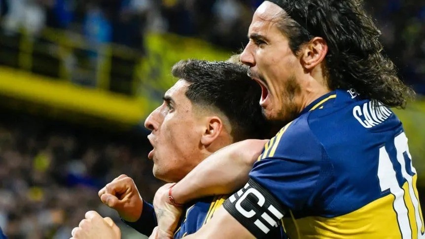Con goles de sus dos “9”, Boca venció a Banfield y escala posiciones