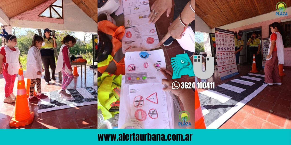 El municipio de Presidencia de la Plaza realizó charla informativa sobre tránsito