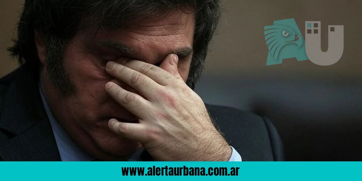 Tormenta para Milei:  fuerte caída en la confianza hacia el gobierno en un momento clave