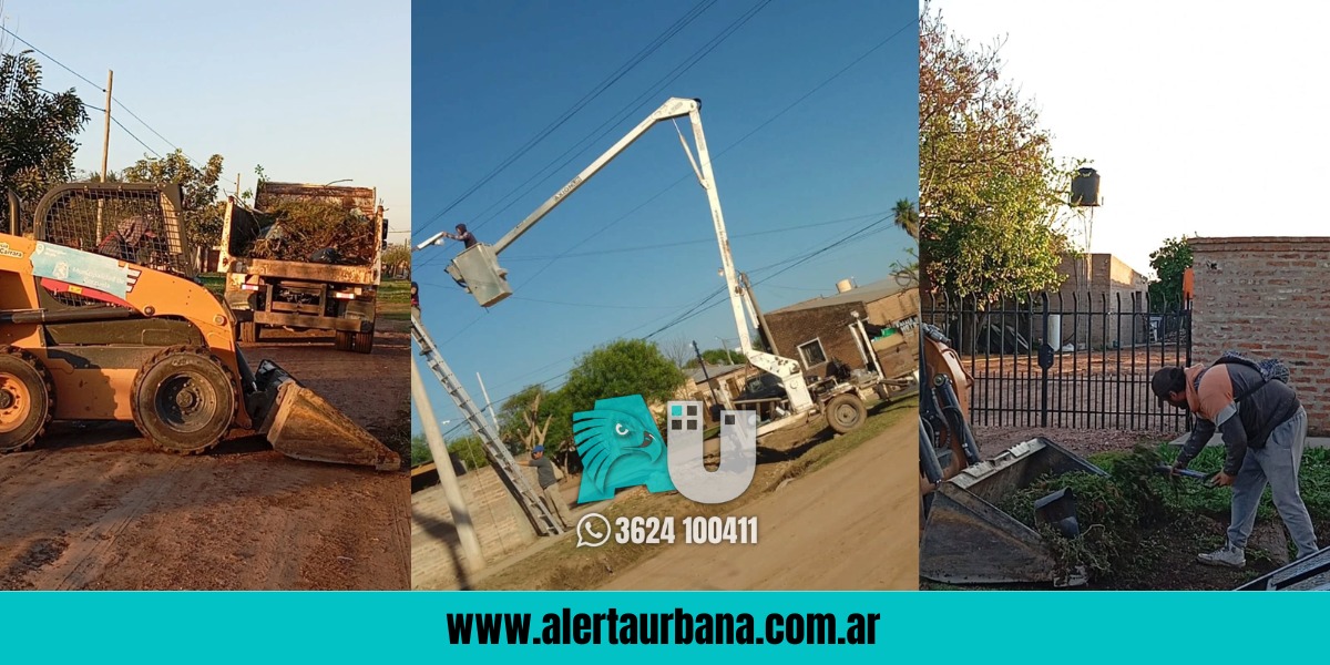 El municipio de Corzuela despliega operativos barriales