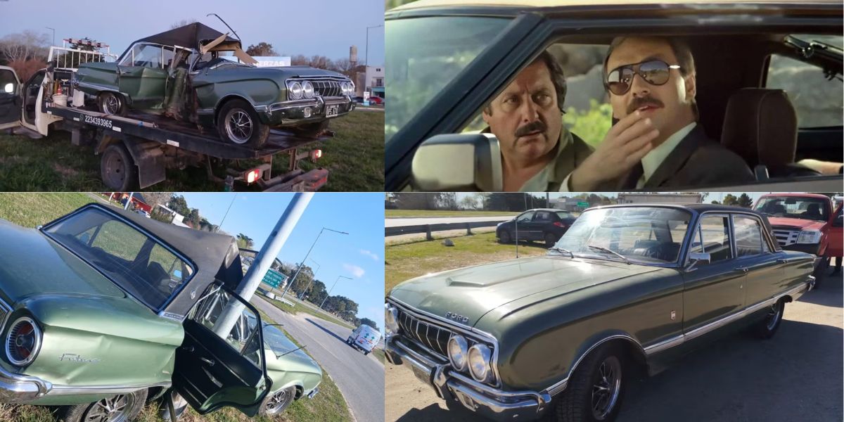 Pagó USD$10 mil por un auto de colección, se hizo bolsa en el primer viaje