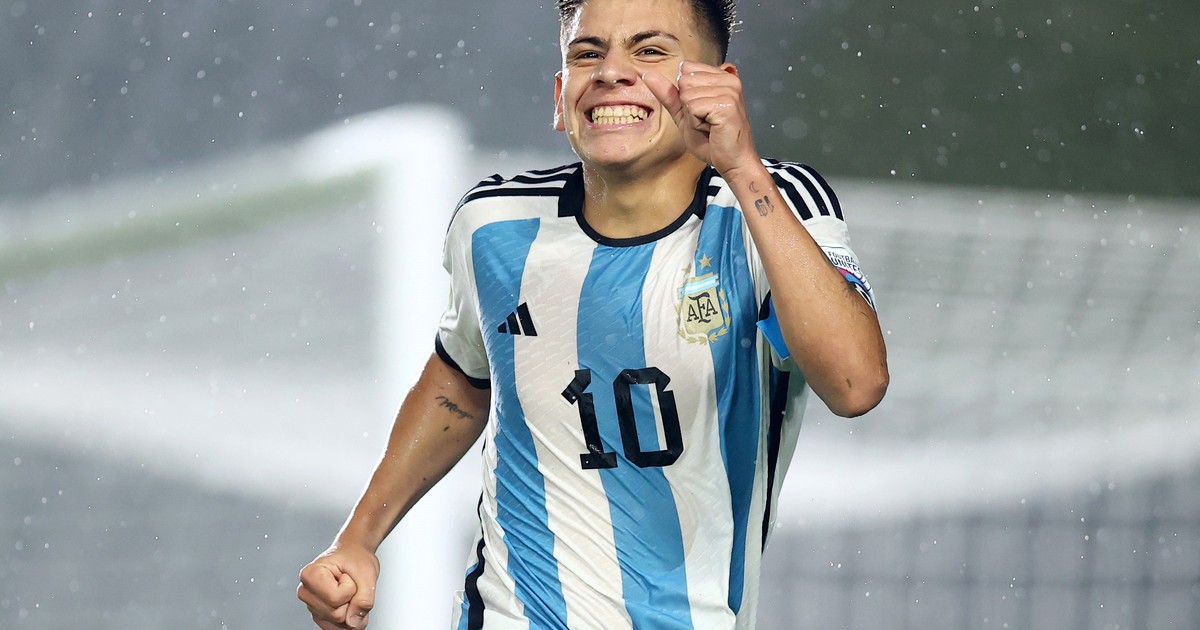 Echeverri, en la lista de la despedida de Messi de la Selección jugando por puntos en Argentina