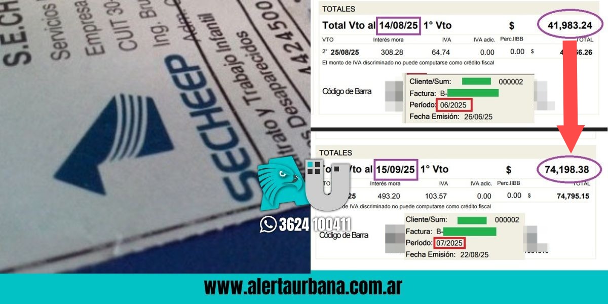 ¿La suba es realmente del 1%?: Usuarios de Secheep comienzan a recibir grandes sorpresas en sus nuevas boletas