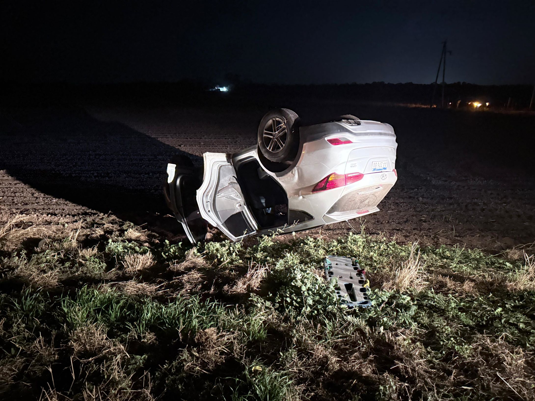 Las Breñas: un muerto y tres heridos al chocar una camioneta y una moto