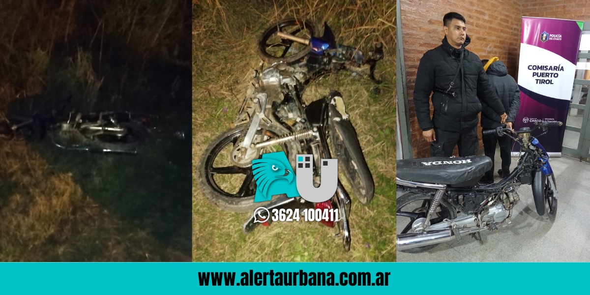 Tirol: Dramática recuperación de moto robada por un delincuente con una causa por violencia de género