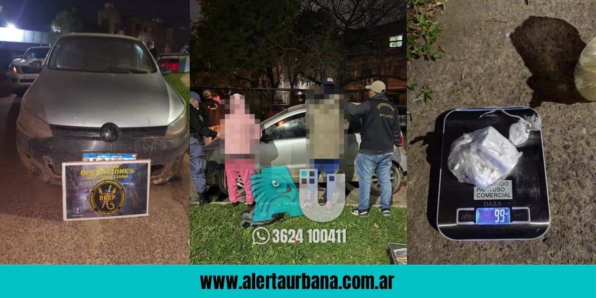 Uno con tobillera, la otra con domiciliaria, igualmente se las “arreglaban” para vender droga en Resistencia