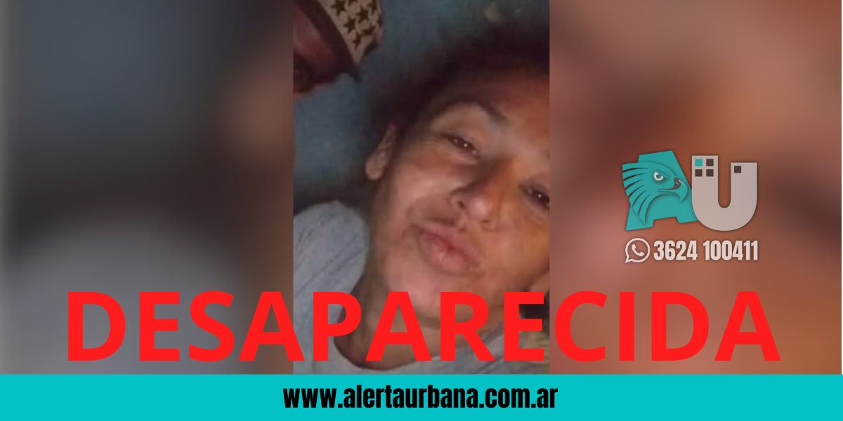Buscan a Perla Janet Sánchez, mujer desaparecida en Resistencia