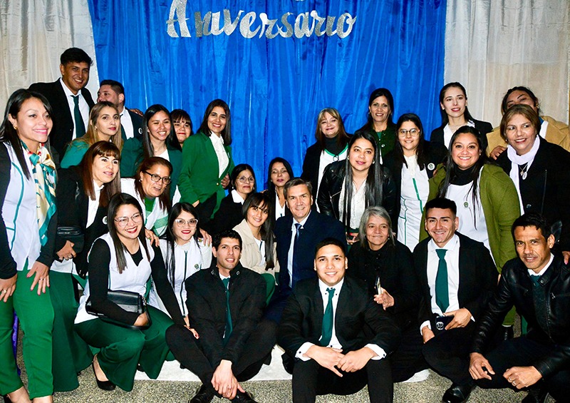 Zdero encabezó el festejo por los 100 años de la Escuela Primaria Nº 67 de La Verde