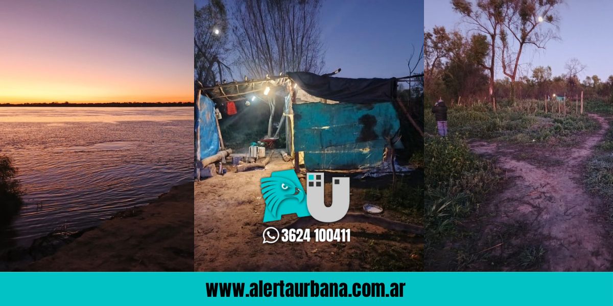 Vilelas: desesperada búsqueda de un pescador que se tiró al río cuando una barcaza chocó su canoa
