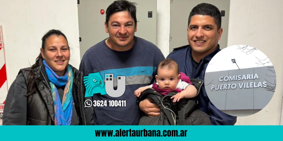 Ángeles azules en acción: Heroica intervención policial salva la vida de una bebé en Puerto Vilelas