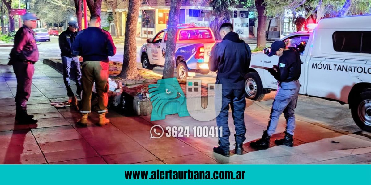 Hallan muerto a “trapito” en el centro de Resistencia: había pastillas al lado del cuerpo