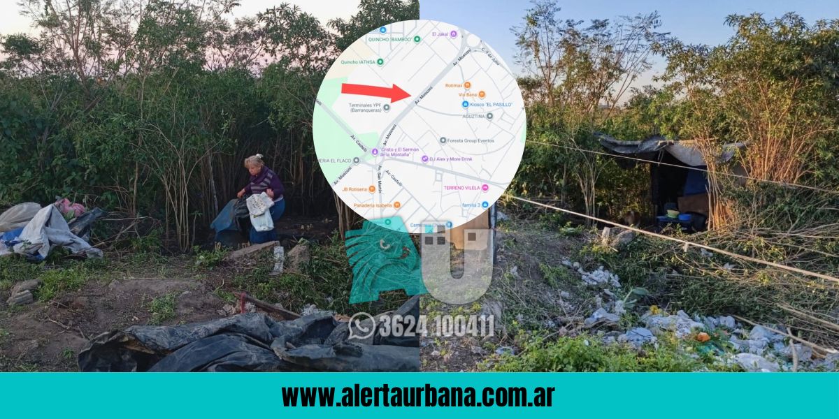 La Policía impidió una segunda toma de terrenos lindantes a las vías, ahora en Barranqueras