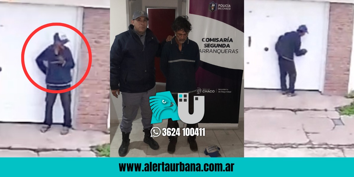 Barranqueras: Detienen a un hombre por desorden y lo vinculan a un supuesto robo