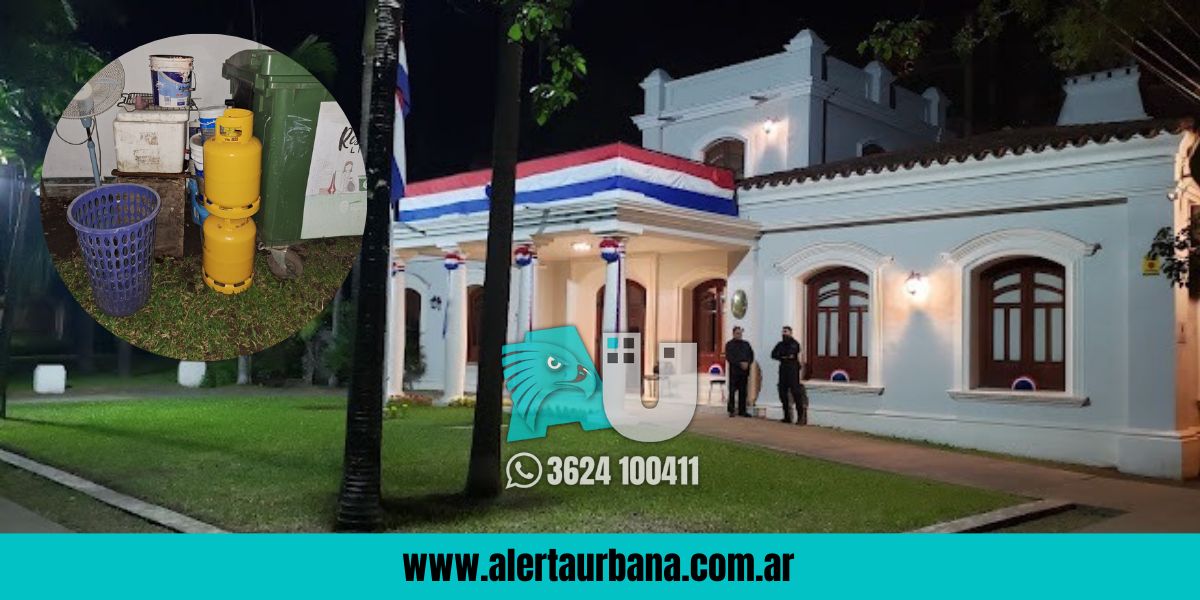 Con disparos al aire debieron persuadir a dos delincuentes que ingresaron a robar al Consulado Paraguayo