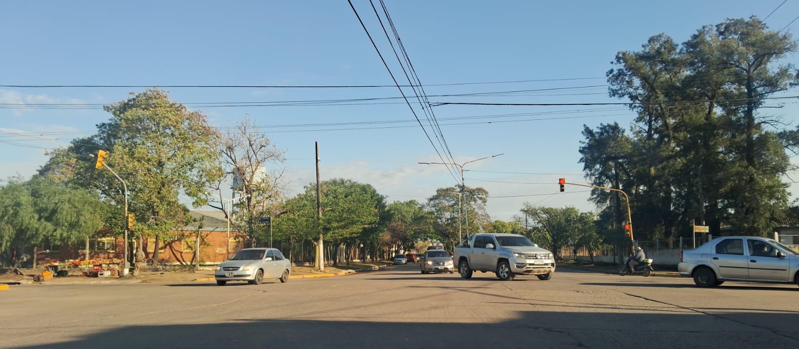 Lunes muy fresco pero con cielo soleado en el Chaco