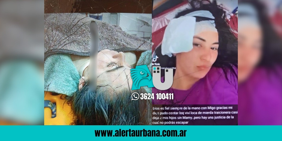 Recibió el alta la joven que llegó al hospital con un hierro clavado en la cabeza