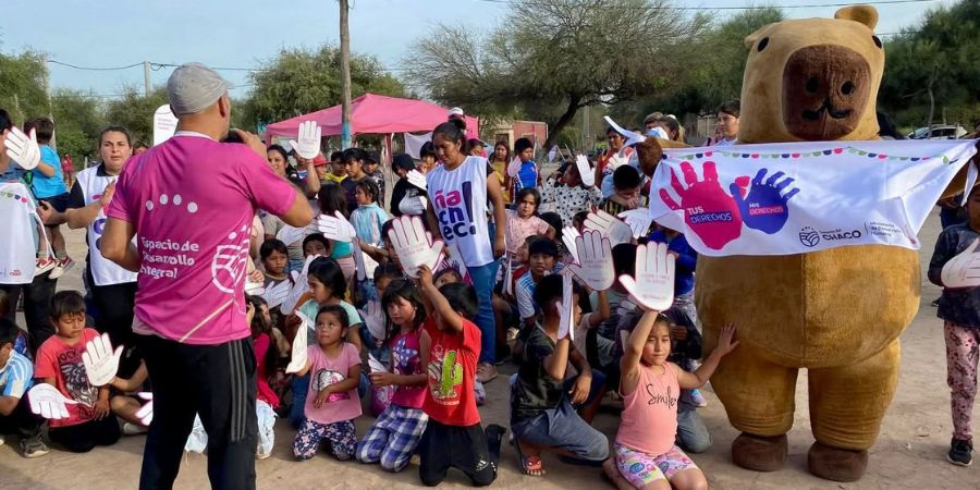 Domingo de festejos por el Mes de la Niñez en la Laguna Argüello