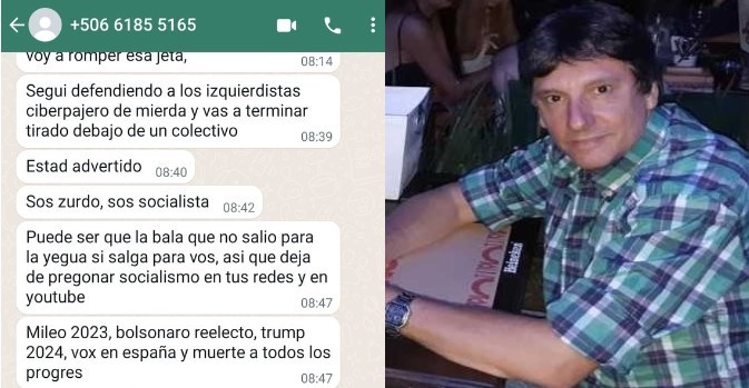 El periodista Jos Vi uela amenzado de muerte