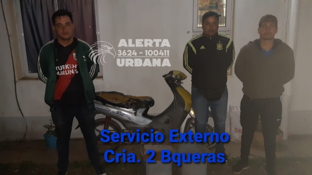 Secuestran una motocicleta relacionada con el robo de una heladería en Barranqueras
