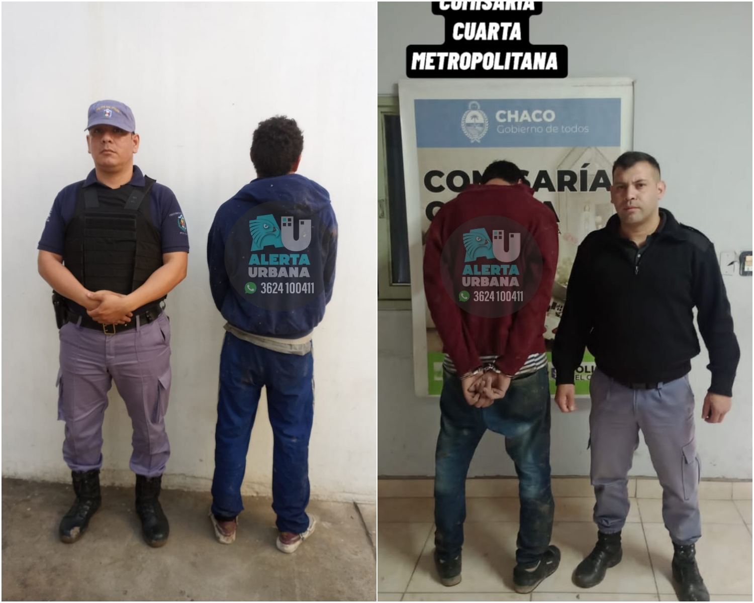 Resistencia ladrones efectuaron un disparo a un efectivo policial