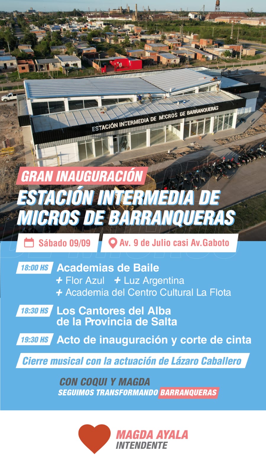 Barranqueras Este s bado se inaugurar la tan ansiada Estaci n