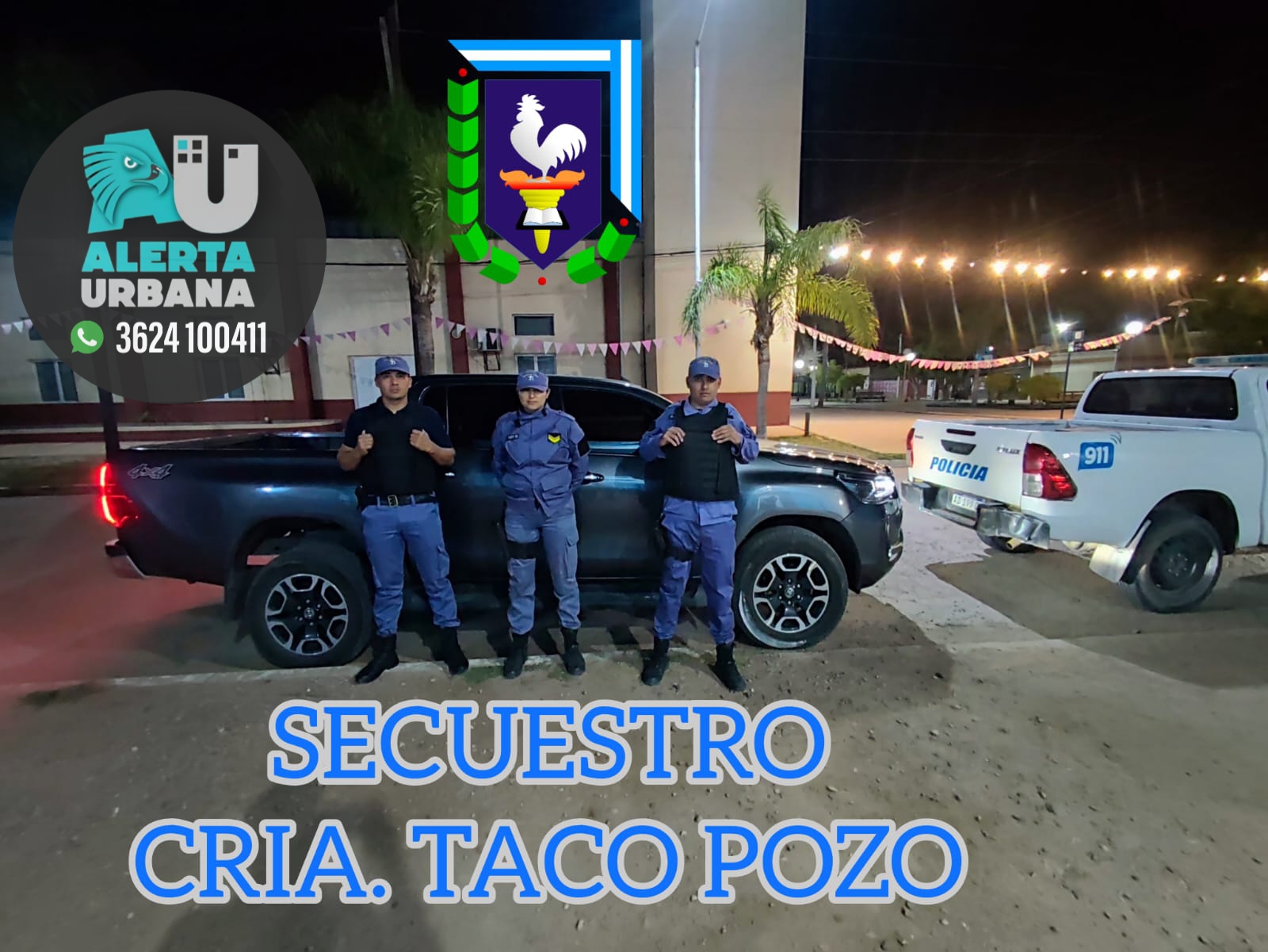 Taco Pozo: hallan una camioneta robada en Buenos Aires 