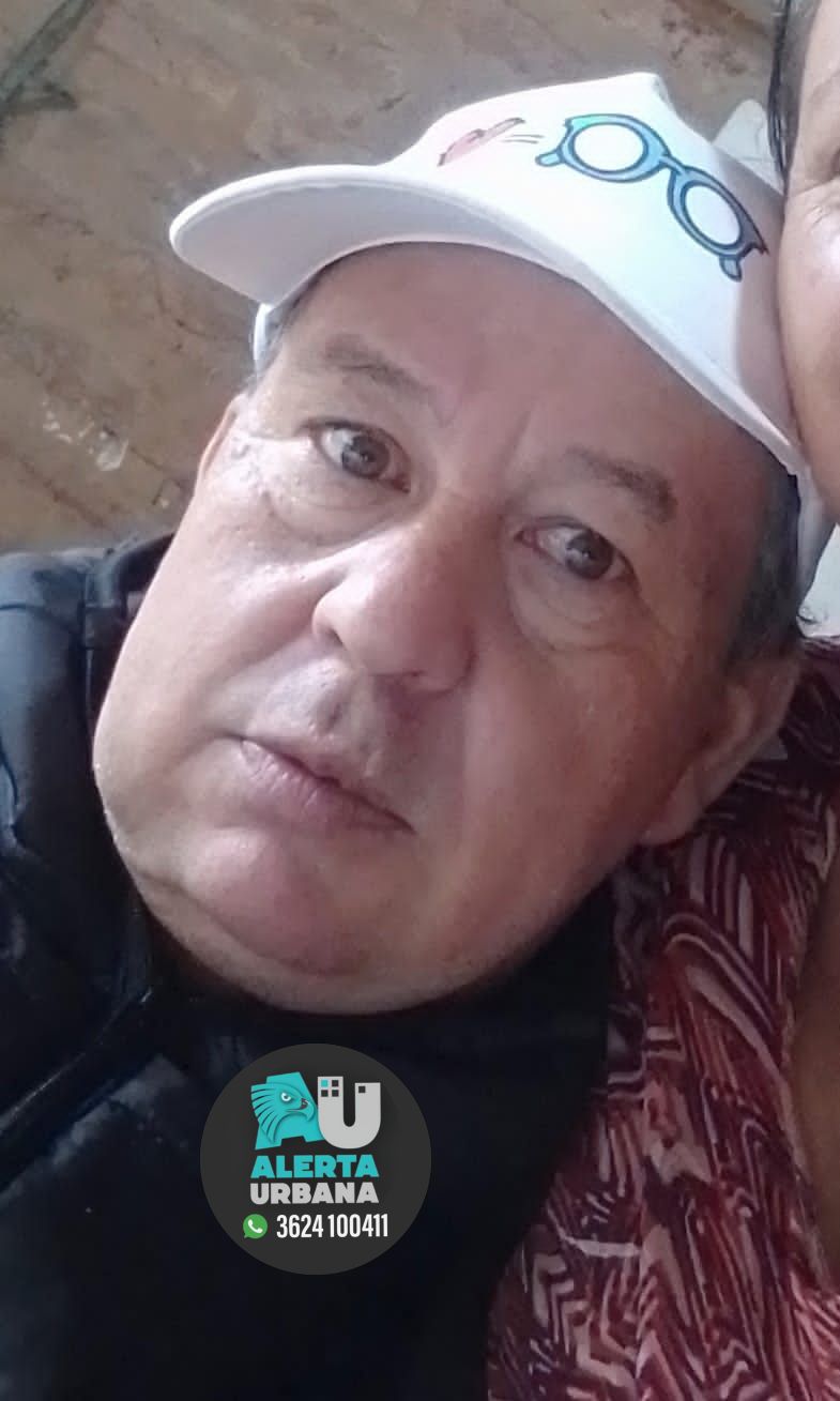 Chaco: se busca dar con el paradero de Eduardo Ruben Molina, de 53 años de edad