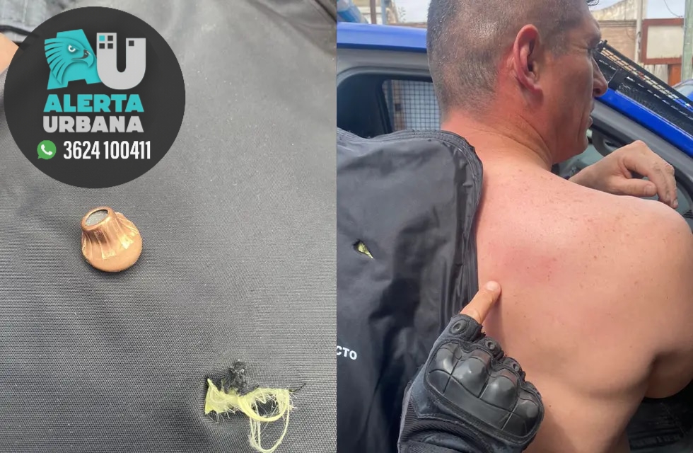 Balean al jefe de Infantería de la Policía de Córdoba: se salvó por el chaleco antibalas