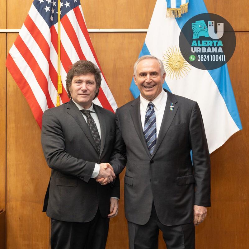 Javier Milei se reunió con el embajador de Estados Unidos: “Fue un excelente encuentro”