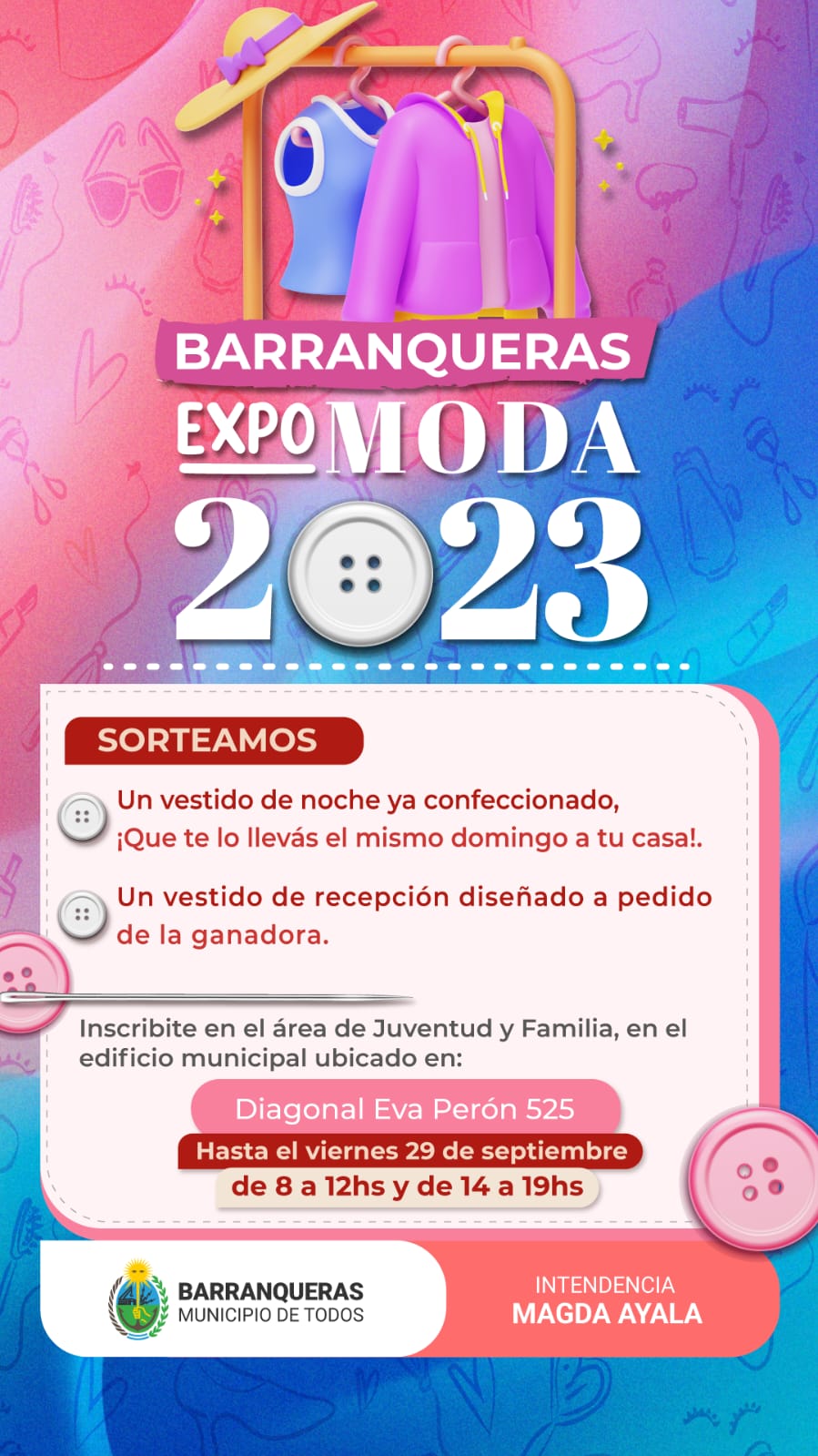 Segunda Expo Moda 2.023 en Barranqueras