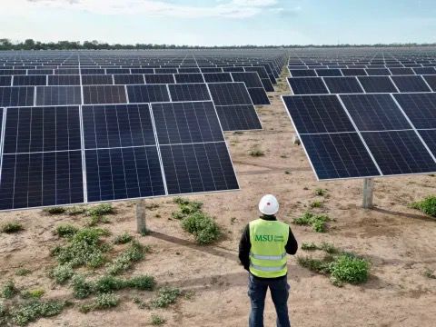 El parque solar de Pampa del Infierno ya tiene la habilitación para operar