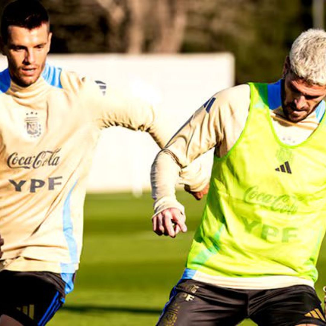 A la espera de varios jugadores, la Selección argentina tuvo su primer entrenamiento para las Eliminatorias