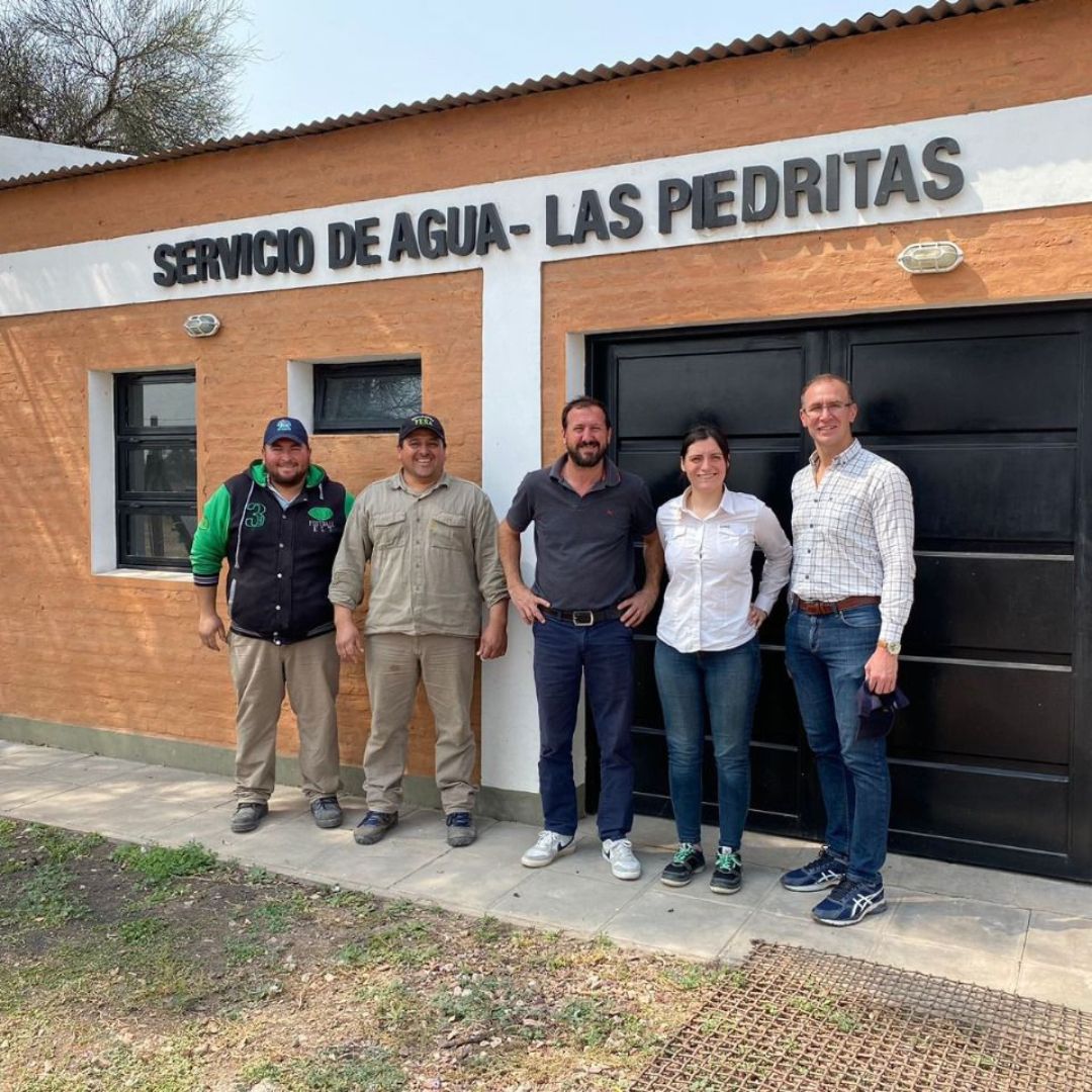 Técnicos de APA supervisan calidad de agua en planta potabilizadora del paraje Las Piedritas