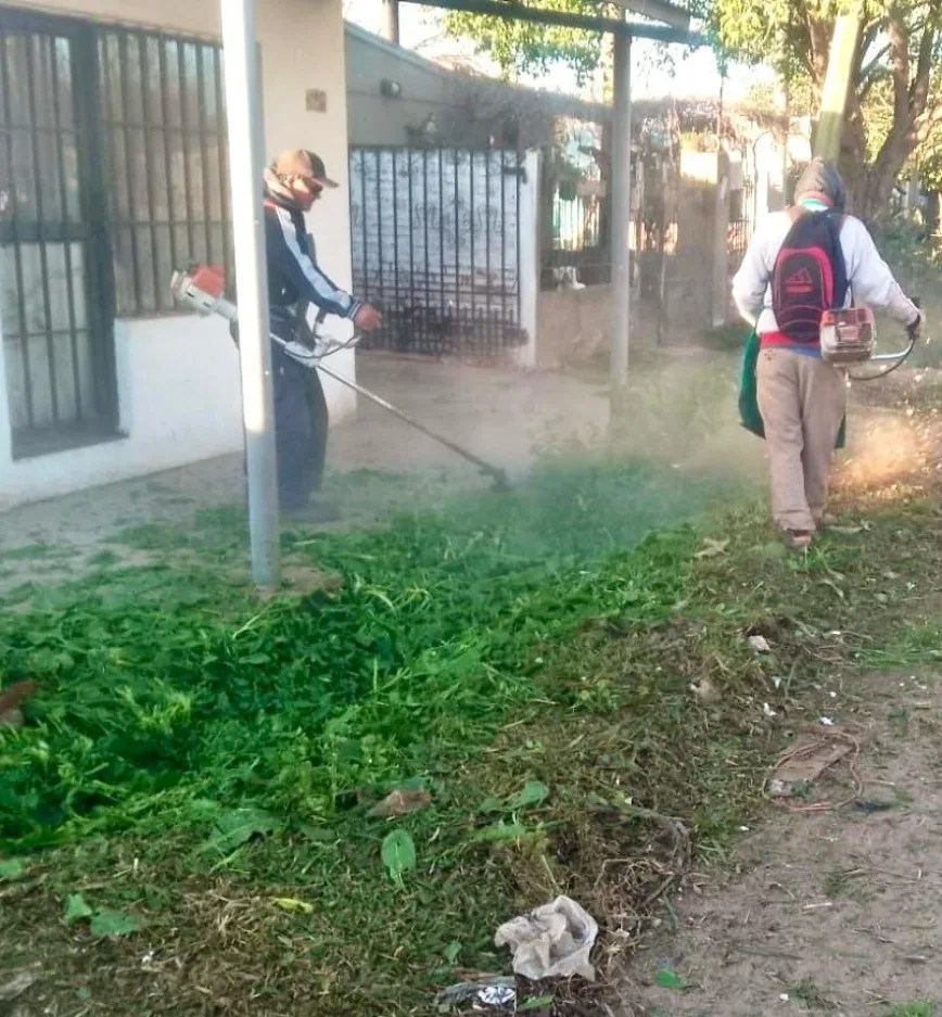 Fontana:  hoy, operativos de desmalezado en tres barrios