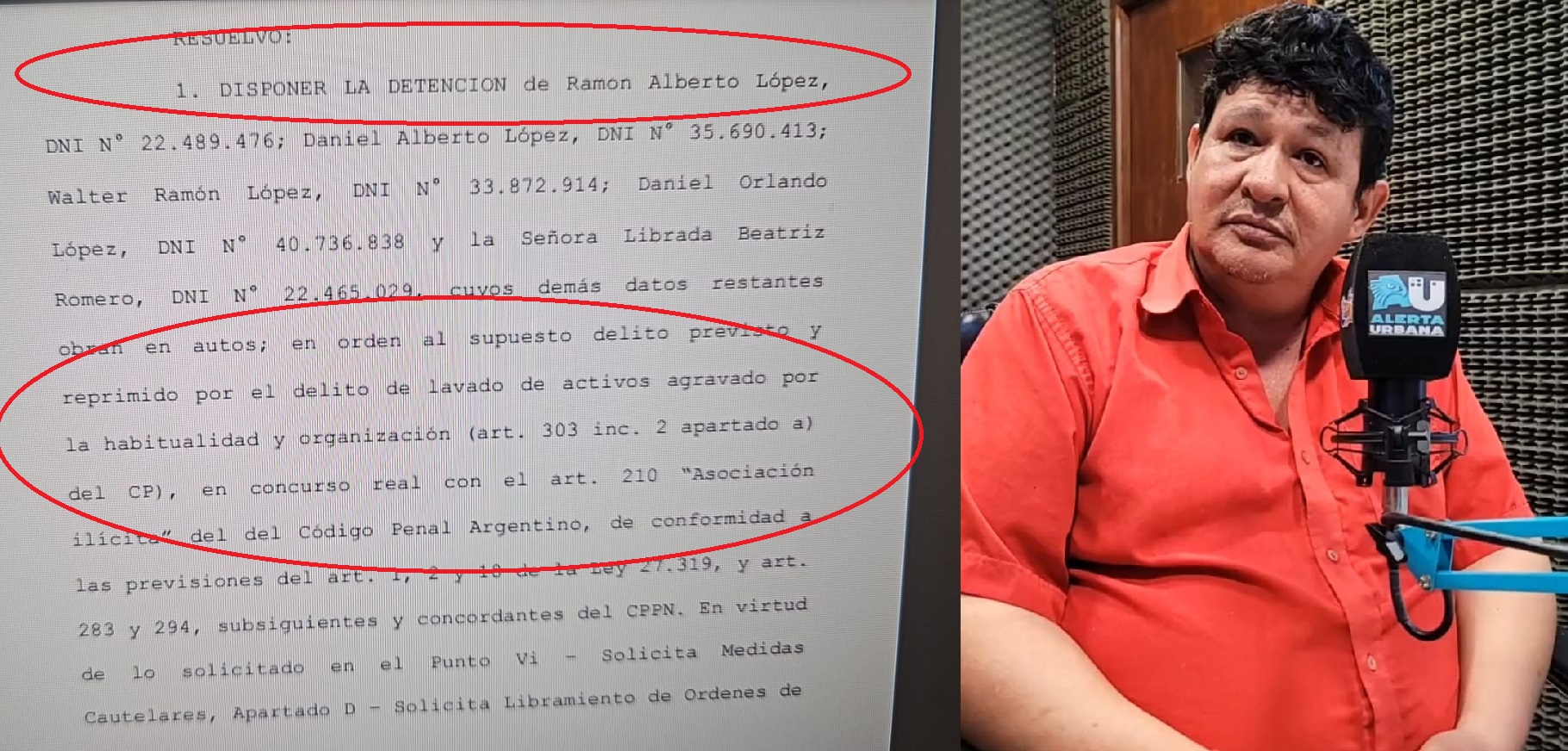 ÚLTIMO MOMENTO: Ordenaron la detención de Tito López y toda su familia