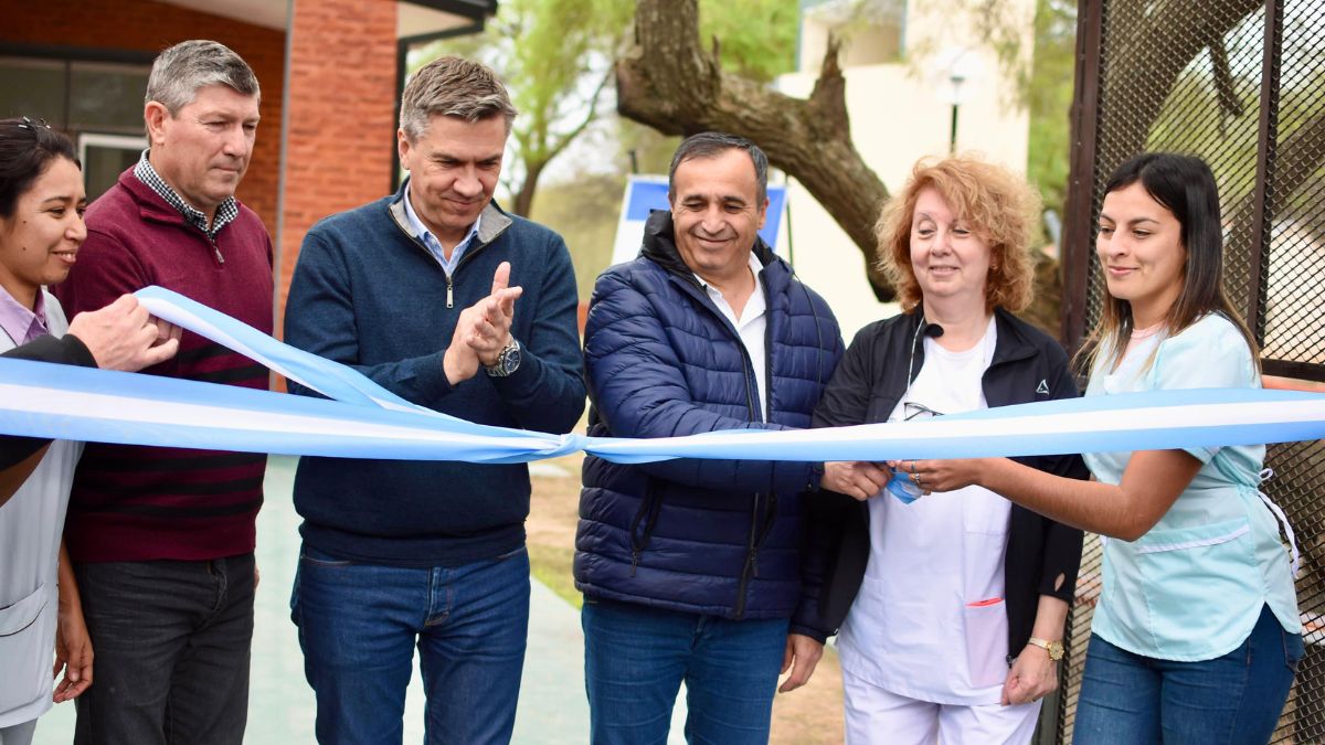 Puerto Lavalle: Zdero inauguró un Centro de atención primaria de la Salud