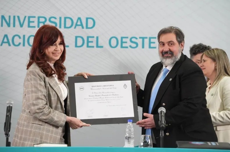 De Cristina al presidente: 