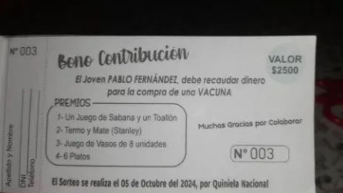 Lanzan bono solidario para comprar costosa vacuna a un paciente con deformación ósea