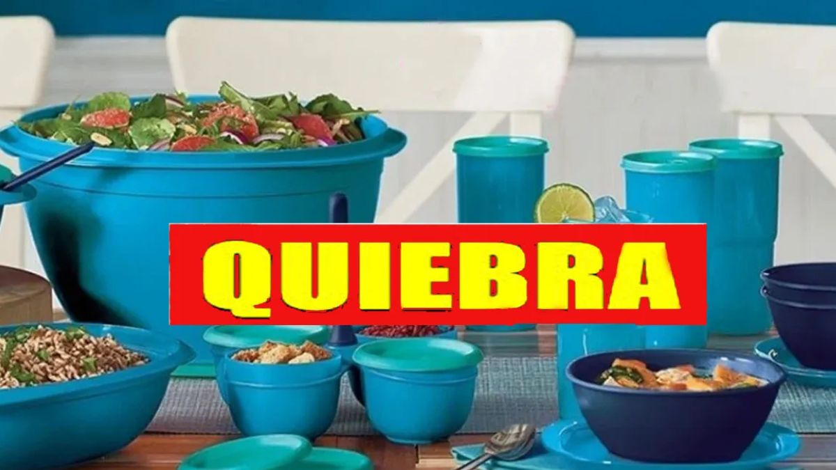 La empresa reconocida Tupperware Brands, a un paso de la quiebra