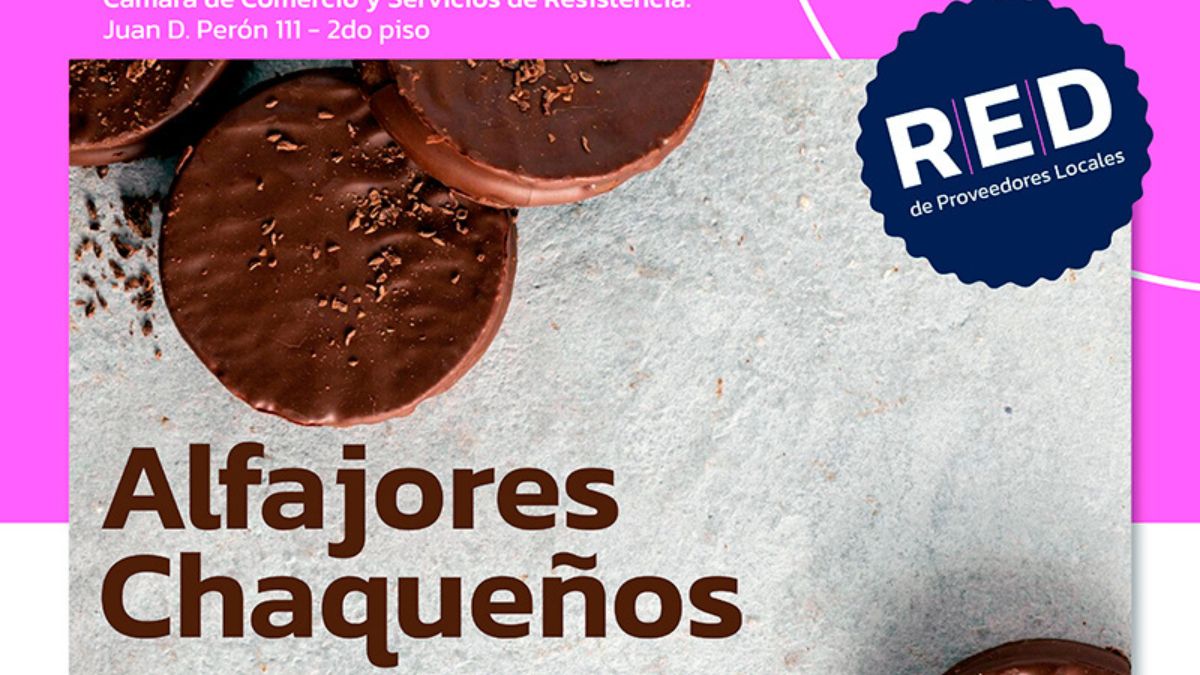 El 2 de octubre se realizará el encuentro “Alfajores chaqueños” en la Cámara de Comercio de Resistencia